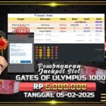 BUKTI JACKPOT SLOT GATES OF OLYMPUS 1000 TERPERCAYA DI INDONESIA TGL 05-02-2025