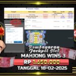 BUKTI JACKPOT SLOT MAHJONG WINS 3 TERPERCAYA DI INDONESIA TGL 18-02-2025