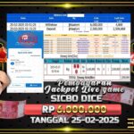 BUKTI JACKPOT SICBO DICE TERPERCAYA DI INDONESIA TGL 25-02-2025